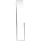 Ekena Millwork 5 1/2-in. W x 24-in. D x 30-in. H Thorton Architectural Grade PVC Knee Brace BRCP055X24X30THR - alternate 4